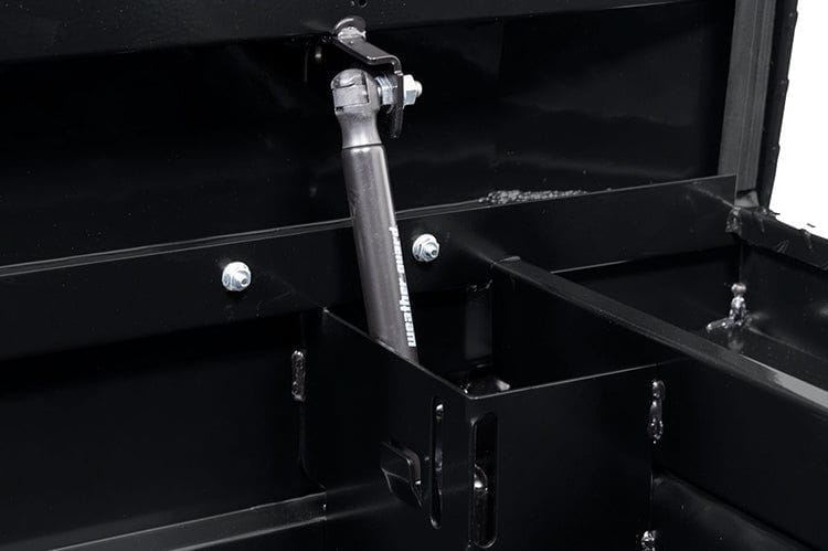 Weather Guard 121-5-04 Dodge Ram 2500/3500 2018-2023 Saddle Box Aluminum Full Low Profile Gloss Black