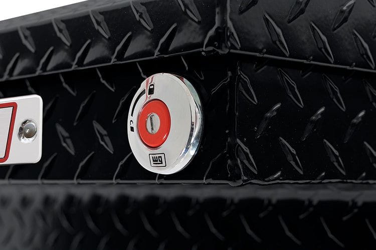 Weather Guard 121-5-04 Dodge Ram 2500/3500 2018-2023 Saddle Box Aluminum Full Low Profile Gloss Black