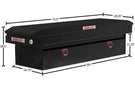 Weather Guard 126-5-04 GMC Sierra 2500/3500 HD 2018-2025 Saddle Box Steel Full Standard Gloss Black