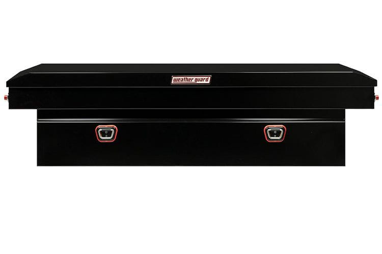 Weather Guard 126-5-04 GMC Sierra 2500/3500 HD 2018-2025 Saddle Box Steel Full Standard Gloss Black