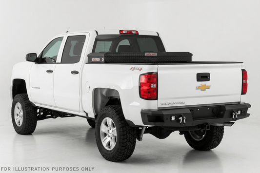 Durable Saddle Truck Box 127-52-04 by Weather Guard, Aluminum Truck Tool Box for 2018-2026 Chevy Silverado 1500
