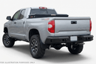 Protect and organize gear with Weather Guard saddle tool box 127-52-04, 11 cu ft aluminum, matte black, fits 2018-2025 Toyota Tundra