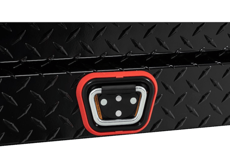 Sleek aluminum Weather Guard Side Box 174-5-04 with 4 cu ft rugged storage built for Chevy Silverado 1500 2015-2026 durability