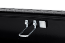 Sleek aluminum Weather Guard Side Box 174-5-04 with 4 cu ft rugged storage built for Chevy Silverado 1500 2015-2026 durability