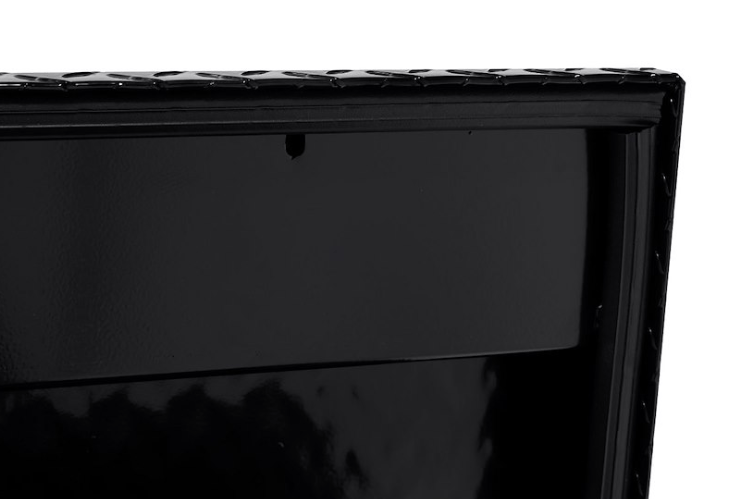 Sleek aluminum Weather Guard Side Box 174-5-04 with 4 cu ft rugged storage built for Chevy Silverado 1500 2015-2026 durability