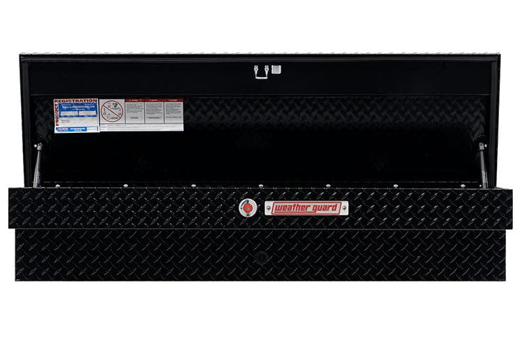 Durable Weather Guard Lo-Side Box 174-5-04, 56" aluminum side storage for 2015–2026 Ford F250/F350, tough and reliable
