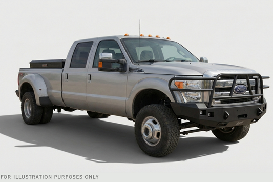 Weather Guard lo-side box 174-5-04 56in aluminum gloss black low-profile storage solution for 2015-2026 Ford F450 Superduty truck bed