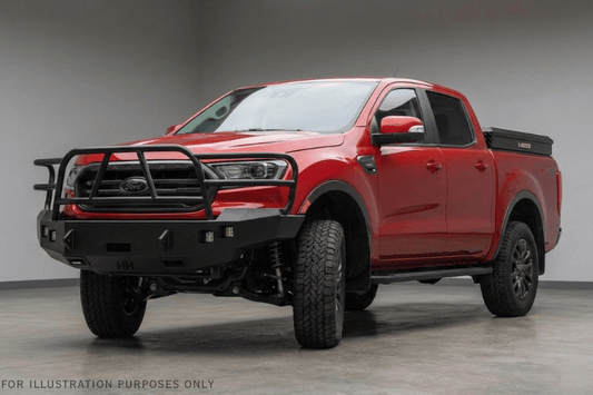 Weatherguard Side Tool Box 174-5-04 56in aluminum gloss black storage, designed for 2019-2025 Ford Ranger to keep gear organized