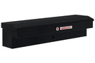 Weather Guard Lo-Side Box 174-5-04 56in aluminum gloss black side storage for 2015-2026 GMC Sierra 2500HD/3500HD, perfect for tools