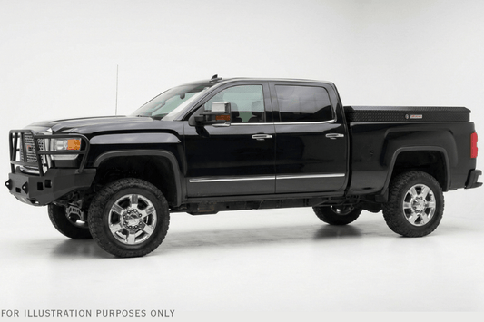 Weather Guard Lo-Side Box 174-5-04 56in aluminum gloss black side storage for 2015-2026 GMC Sierra 2500HD/3500HD, perfect for tools