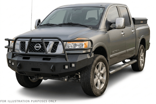 Weather Guard Lo-Side Box 174-5-04, 56in Gloss Black Aluminum, spacious 4.0 cu ft locking storage for 2015-2024 Nissan Titan