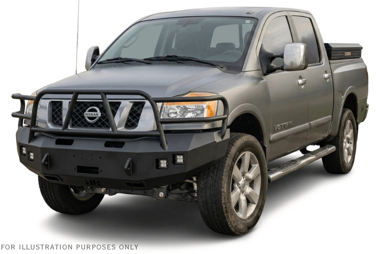 Weather Guard Lo-Side Box 174-5-04, 56in Gloss Black Aluminum, spacious 4.0 cu ft locking storage for 2015-2024 Nissan Titan