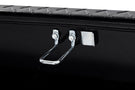 Weather Guard Lo-Side Box 174-5-04, 56in Gloss Black Aluminum, spacious 4.0 cu ft locking storage solution for 2015-2024 Ram 2500/3500