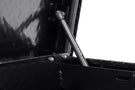 Weather Guard Lo-Side Box 174-5-04, 56in Gloss Black Aluminum, spacious 4.0 cu ft locking storage solution for 2015-2024 Ram 2500/3500