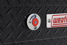 Weather Guard Lo-Side Box 174-5-04, 56in Gloss Black Aluminum, spacious 4.0 cu ft locking storage solution for 2015-2024 Ram 2500/3500