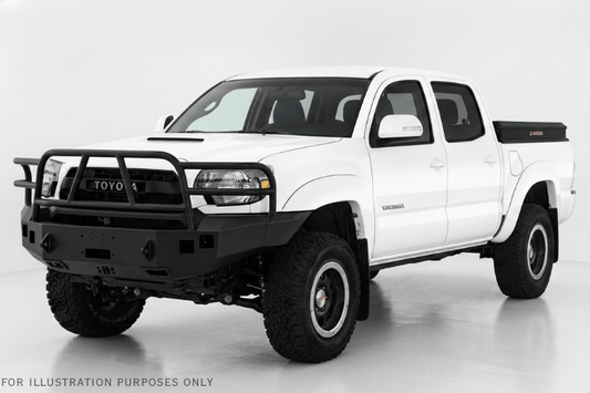 Weatherguard Side Tool Box 174-5-04, durable 56in Aluminum Lo-Side, Gloss Black, 4.0 cu ft capacity for 2015-2025 Toyota Tacoma