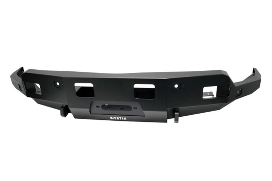 Westin Pro-Series 58-411315 winch mount front bumper for 2023–2025 Chevy Silverado 1500 – heavy-duty steel construction with rugged off-road design