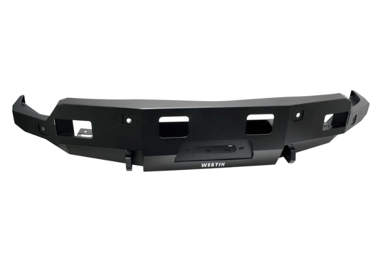 Westin Pro-Series 58-411315 winch mount front bumper for 2023–2025 Chevy Silverado 1500 – heavy-duty steel construction with rugged off-road design