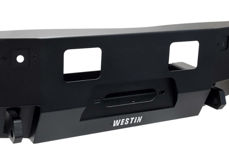 Westin Pro-Series 58-411315 winch mount front bumper for 2023–2025 Chevy Silverado 1500 – heavy-duty steel construction with rugged off-road design