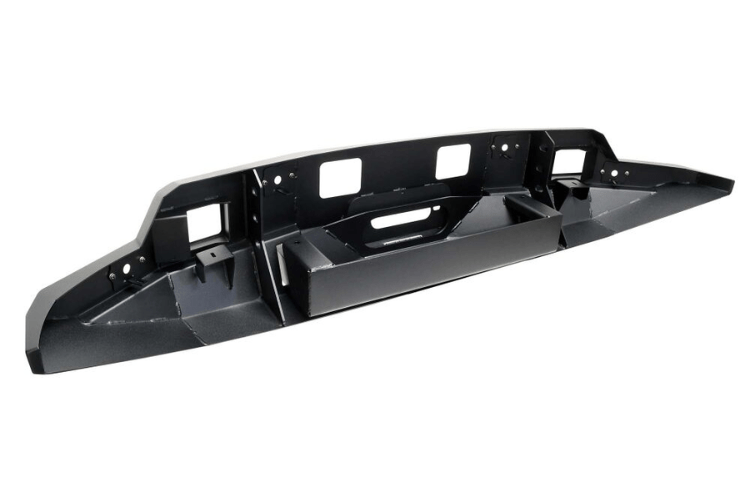 Westin Pro-Series 58-411315 winch mount front bumper for 2023–2025 Chevy Silverado 1500 – heavy-duty steel construction with rugged off-road design
