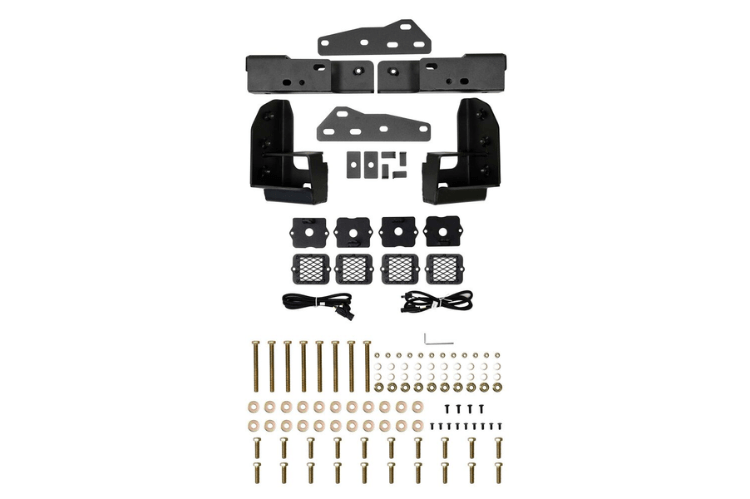 Westin Pro-Series 58-411315 winch mount front bumper for 2023–2025 Chevy Silverado 1500 – heavy-duty steel construction with rugged off-road design