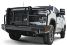 Westin 58-31215 HDX Bandit front bumper in black finish for 2024–2025 Chevy Silverado 2500/3500 HD – heavy-duty aftermarket bumper by Westin Automotive