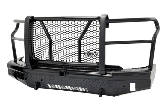 Westin 58-31215 HDX Bandit front bumper in black finish for 2024–2025 Chevy Silverado 2500/3500 HD – heavy-duty aftermarket bumper by Westin Automotive