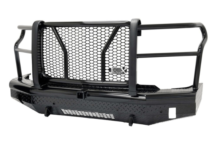 Westin 58-31215 HDX Bandit front bumper in black finish for 2024–2025 Chevy Silverado 2500/3500 HD – heavy-duty aftermarket bumper by Westin Automotive