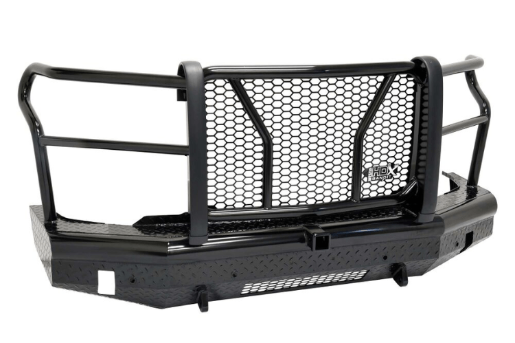 Westin 58-31215 HDX Bandit front bumper in black finish for 2024–2025 Chevy Silverado 2500/3500 HD – heavy-duty aftermarket bumper by Westin Automotive