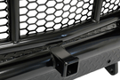 Westin 58-31215 HDX Bandit front bumper in black finish for 2024–2025 Chevy Silverado 2500/3500 HD – heavy-duty aftermarket bumper by Westin Automotive