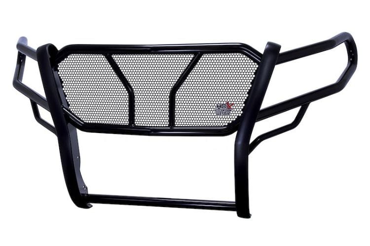 Westin HDX 1-piece grille guard 57-3845 for 2015-2020 Chevy Colorado durable Westin HDX black grille guard protection