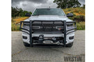 Westin HDX winch mount grille guard 57-924105 for 2023-2026 Ford F450/F550 Superduty durable 3-piece westin grille guard