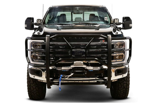Westin HDX winch mount grille guard 57-94105 for 2023-2026 Ford F450/F550 Superduty durable black westin grille guard