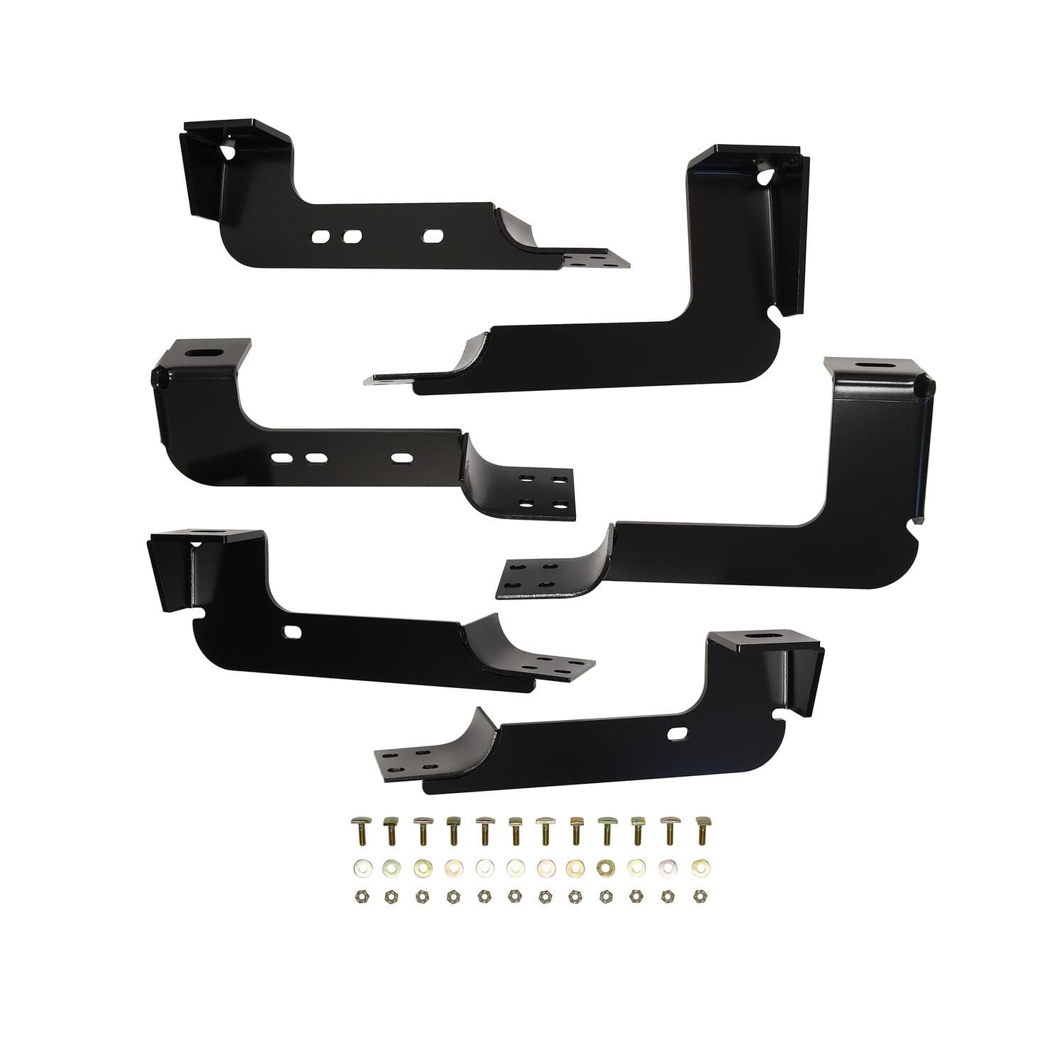 Westin nerf bar mounting kit 22-1075 for Premier Oval nerf bars on 2001–2014 Chevy Silverado 2500HD/3500HD.