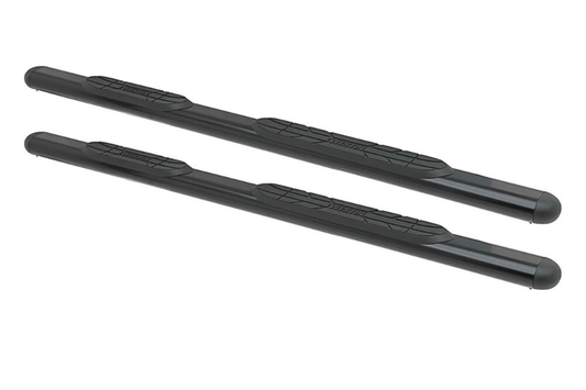 Westin Premier 4-inch oval nerf bars 22-5045 black steel for 2004–2014 Chevy Silverado 2500HD/3500HD.