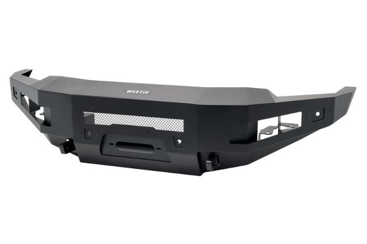 Westin Pro-Series front bumper 58-411305 for 2023-2026 Ford F250/F350 Superduty textured black westin front bumper