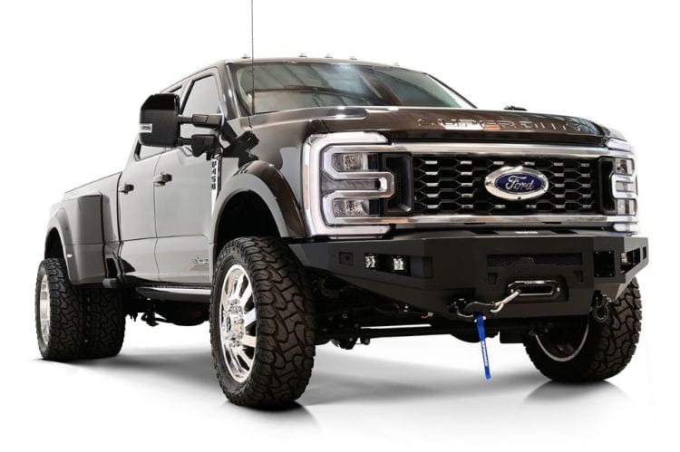 Westin Pro-Series front bumper 58-411305 for 2023-2026 Ford F250/F350 Superduty textured black westin front bumper