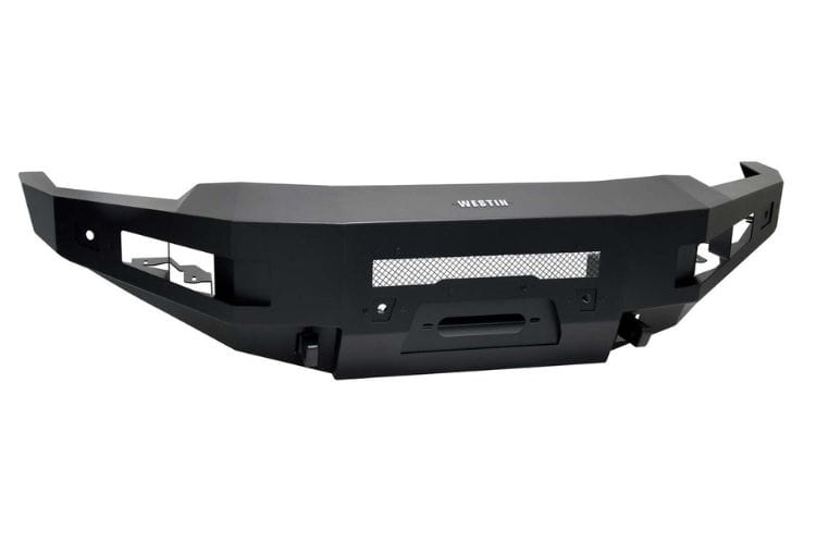 Westin Pro-Series front bumper 58-411305 for 2023-2026 Ford F450/F550 Superduty textured black westin front bumper