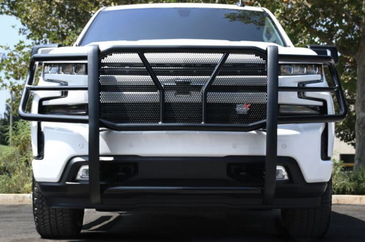 Westin HDX 3-piece stainless steel truck grille guard 57-23790 for 2015-2019 GMC Sierra 2500HD/3500HD heavy duty protection