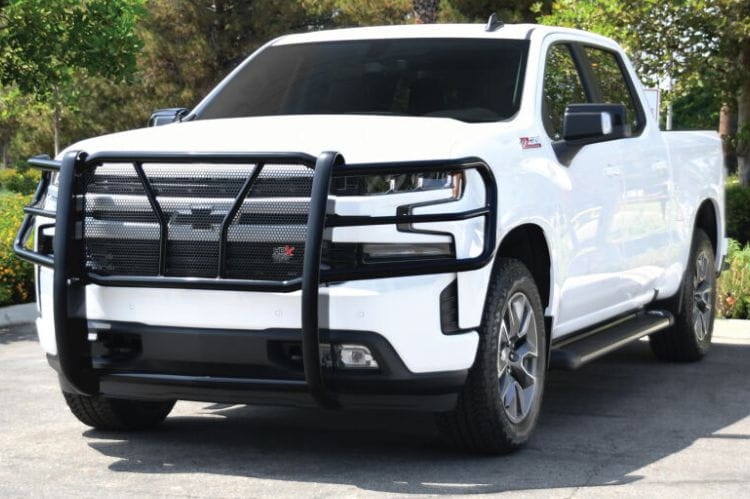 Westin HDX 3-piece stainless steel truck grille guard 57-23790 for 2015-2019 GMC Sierra 2500HD/3500HD heavy duty protection