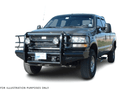 2004 Ford F250 Superduty equipped with Workhorse Kit featuring Ranch Hand front and rear bumpers for heavy-duty protection and rugged performance