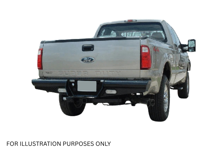 2004 Ford F250 Superduty equipped with Workhorse Kit featuring Ranch Hand front and rear bumpers for heavy-duty protection and rugged performance