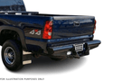 2007 Chevy Silverado 2500HD Workhorse Kit equipped with solid Ranch Hand front and rear bumper protection