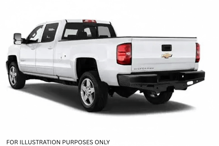 2019 Chevrolet Silverado 2500HD built with Workhorse Kit featuring Ranch Hand front and rear bumpers for premium protection and trail-ready performance.