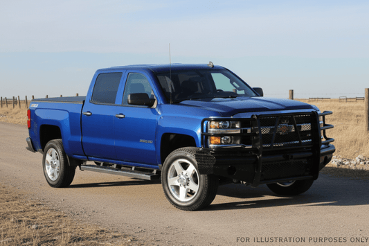 2019 Chevrolet Silverado 2500HD built with Workhorse Kit featuring Ranch Hand front and rear bumpers for premium protection and trail-ready performance.