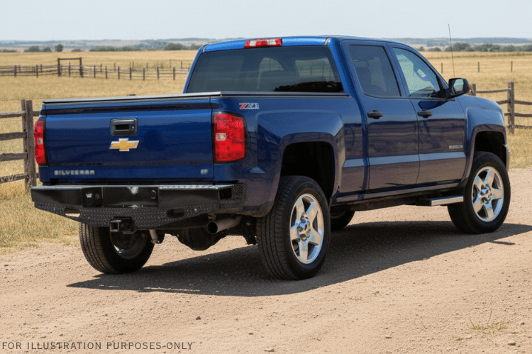 2019 Chevrolet Silverado 2500HD built with Workhorse Kit featuring Ranch Hand front and rear bumpers for premium protection and trail-ready performance.