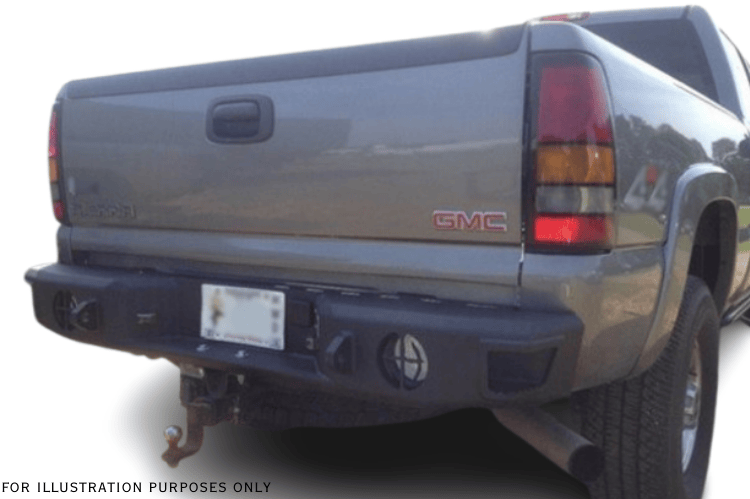 Rugged 2007 GMC Sierra 2500HD upgraded with Hammerhead front and rear bumpers for durability and style