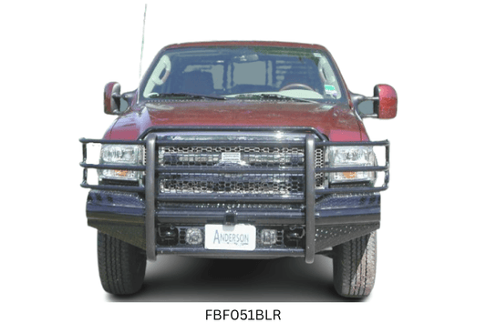 2007 Ford F250 Superduty Workhorse Kit ready for any challenge with Ranch Hand front and rear bumper armor