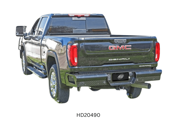 2023 GMC Sierra 2500HD Workhorse Kit with Steelcraft HD front and rear replacement bumpers