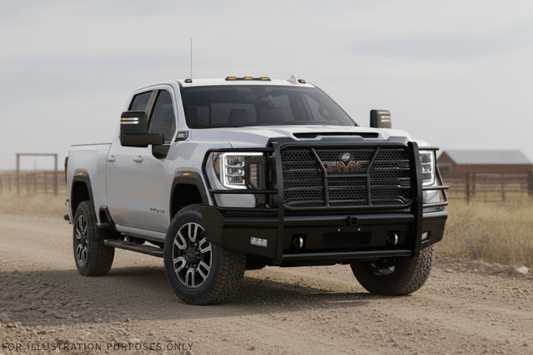 2023 GMC Sierra 2500HD Workhorse Kit with Steelcraft HD front and rear replacement bumpers